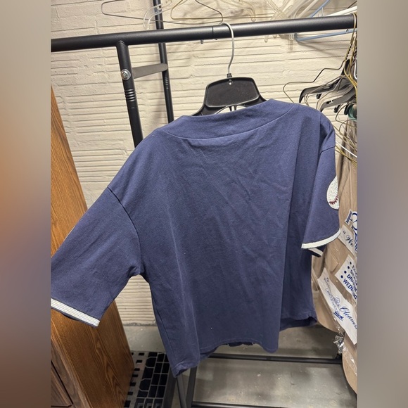 Fantastic Fawn Baseball Jersey - Navy and White - Picture 5 of 5